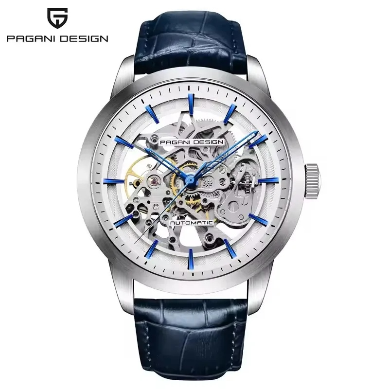 Luxury Watch Boutique - ساعة رجالية ميكانيكية من الفولاذ المقاوم