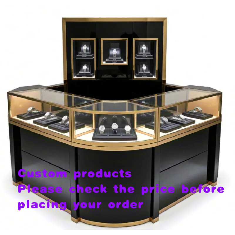 Luxury Watch Boutique - واجهة عرض ساعات فاخرة مخصصة مع