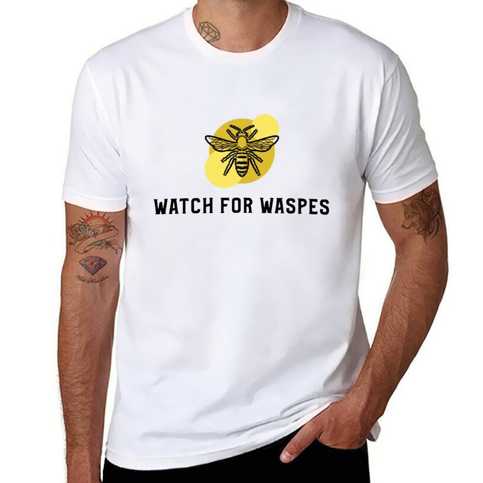 Luxury Watch In China - مشاهدة ل Waspes تي شيرت رجل