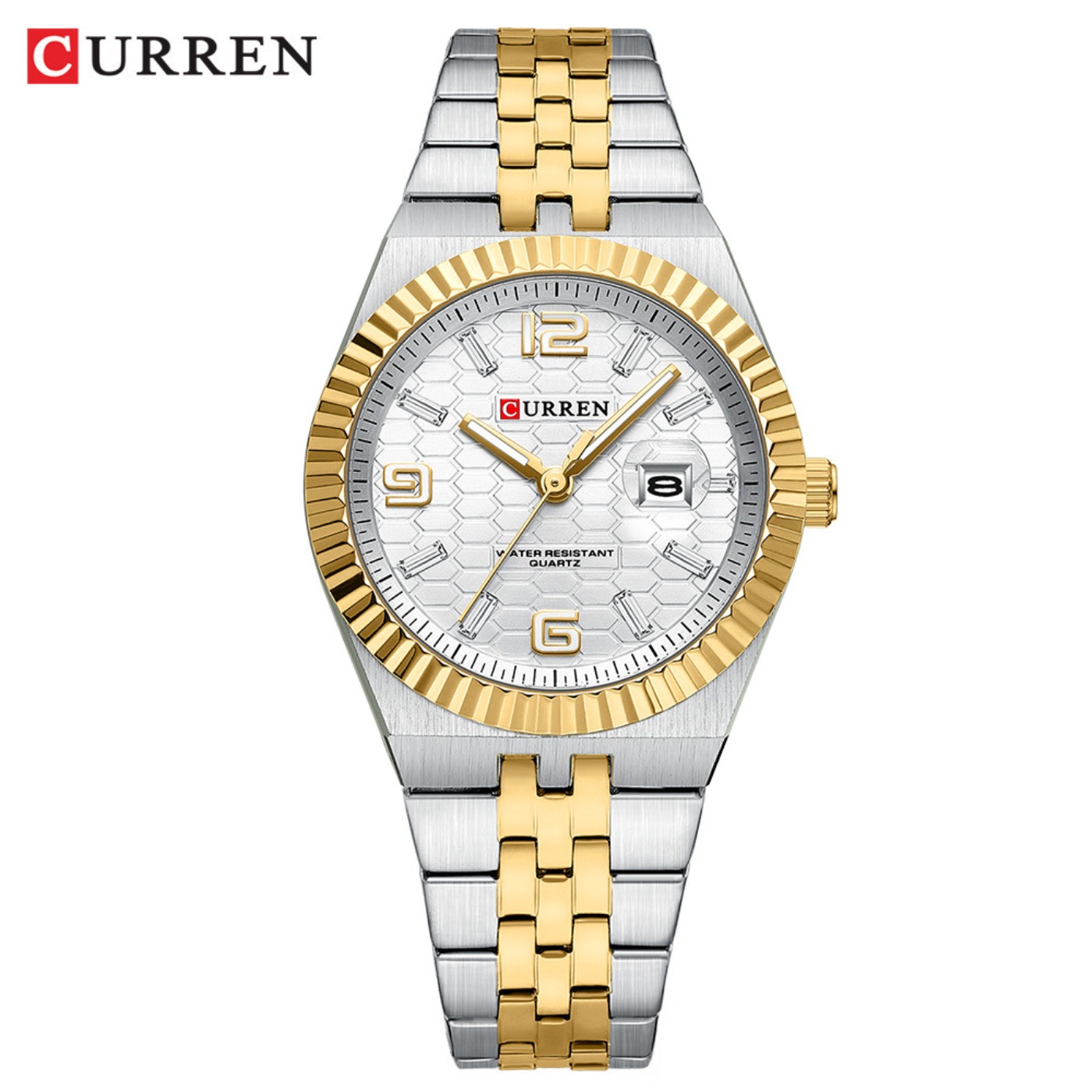 Luxury Watch & Jewellery - ساعة CURREN النسائية التناظرية بحركة كوارتز