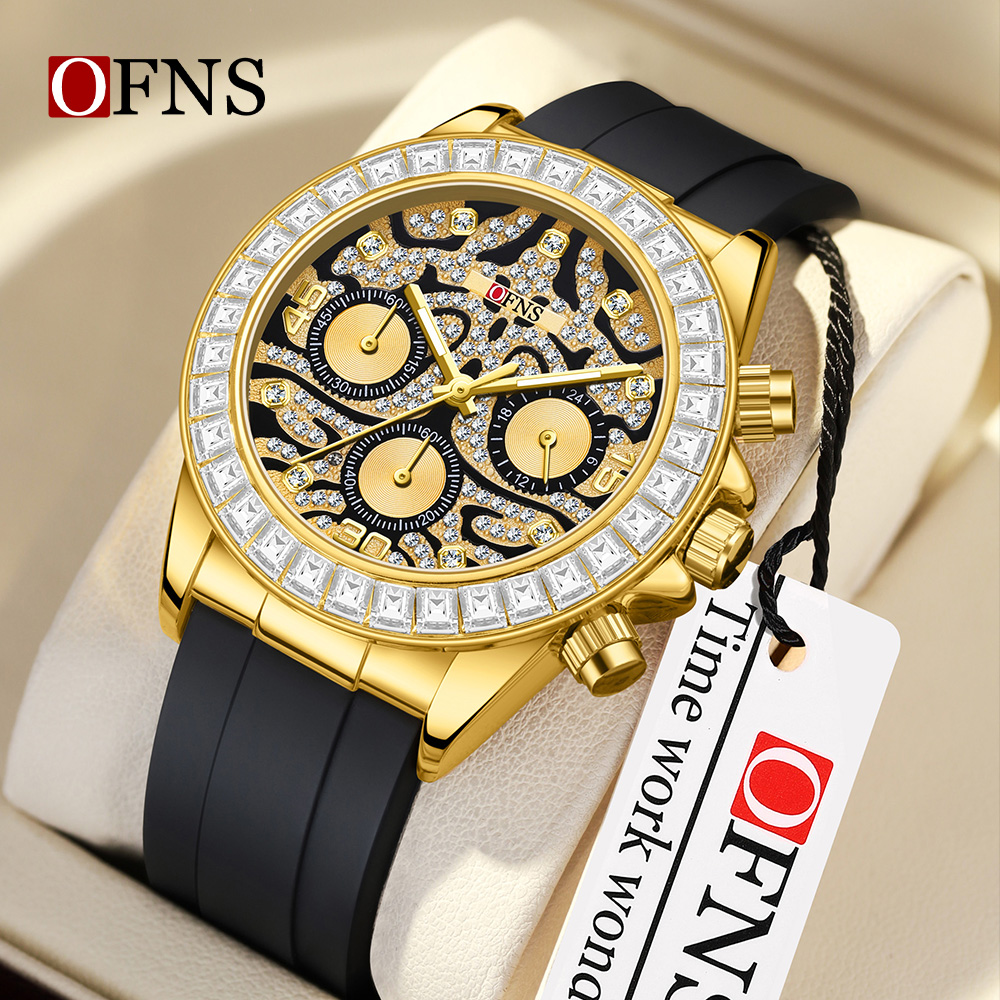 Luxury Watch Trends 2025 - OFNS 7111 رجال الأعمال ثلاثة العين