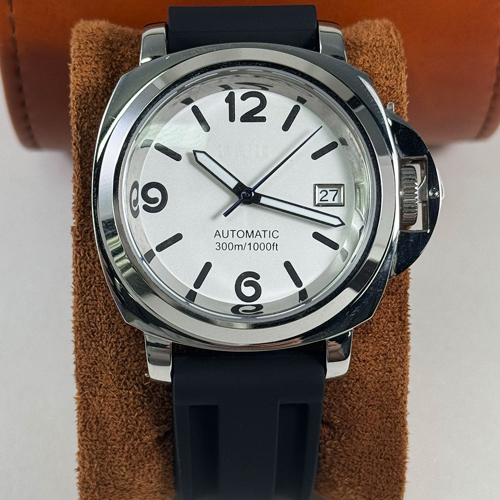 Luxury Watch In China - ساعة رجالية أوتوماتيكية ميكانيكية فضية بحركة