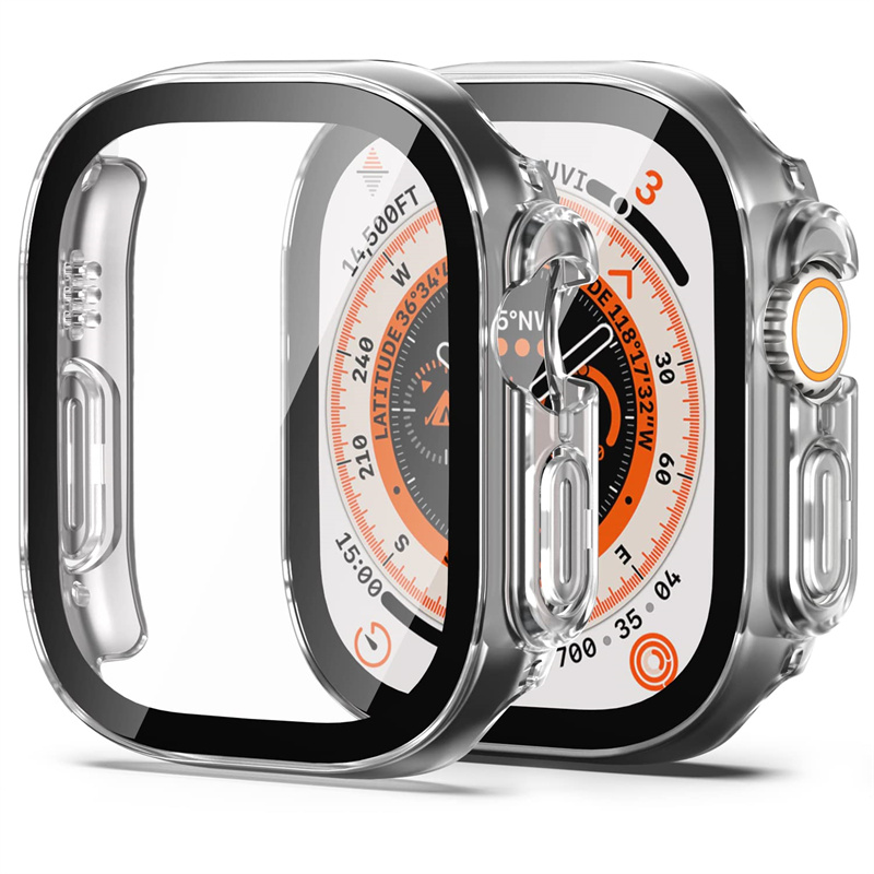 زجاج + حافظة لساعة أبل الترا 4 - مراجعة Luxury Watch Protection Film وسعره