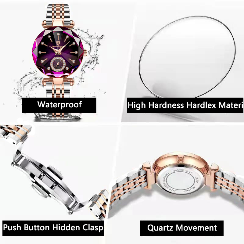 POEDAGAR العلامة التجارية الفا - مراجعة Luxury Watch Brand For Women وسعره