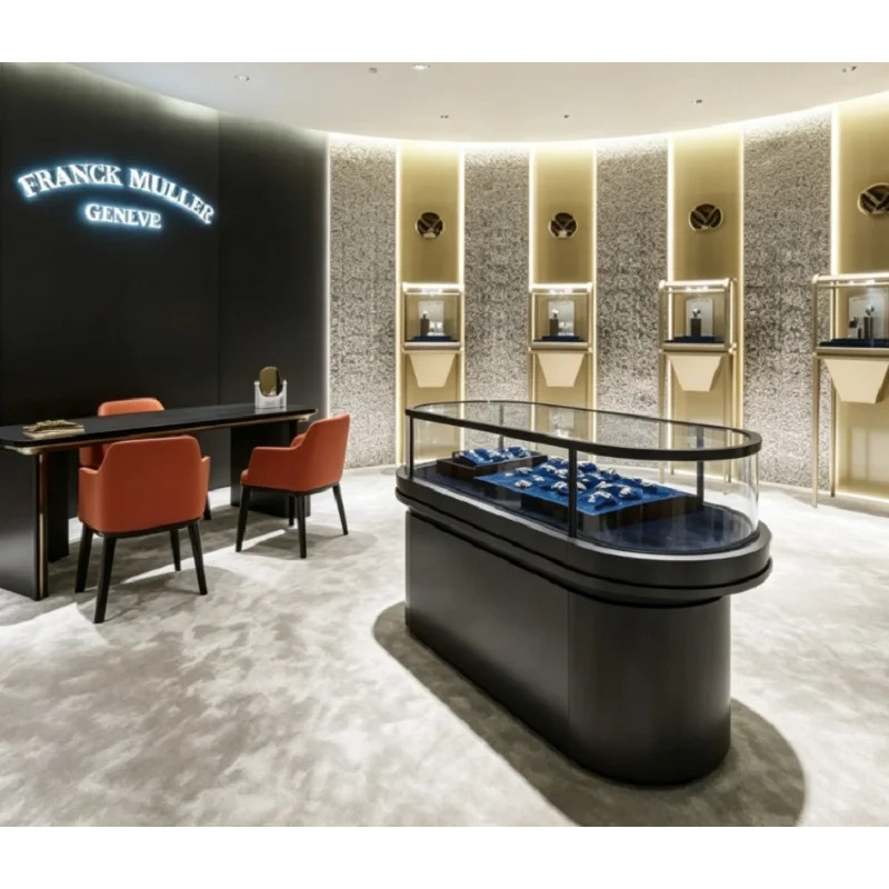 خزانة عرض ساعات فاخرة منحنية م - مراجعة Luxury Watch Boutique وسعره