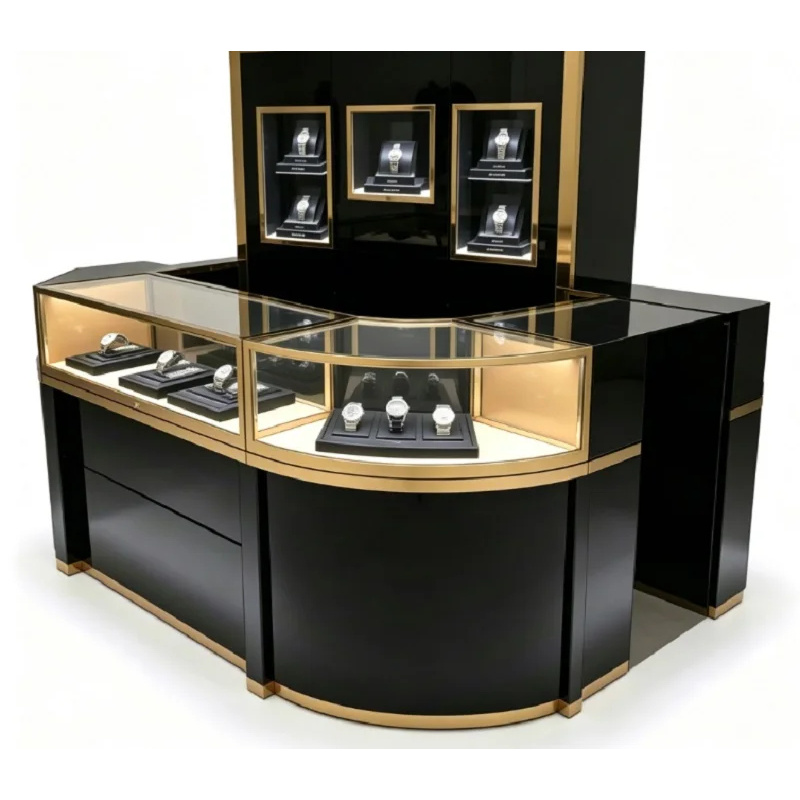 واجهة عرض ساعات فاخرة مخصصة مع - مراجعة Luxury Watch Boutique وسعره