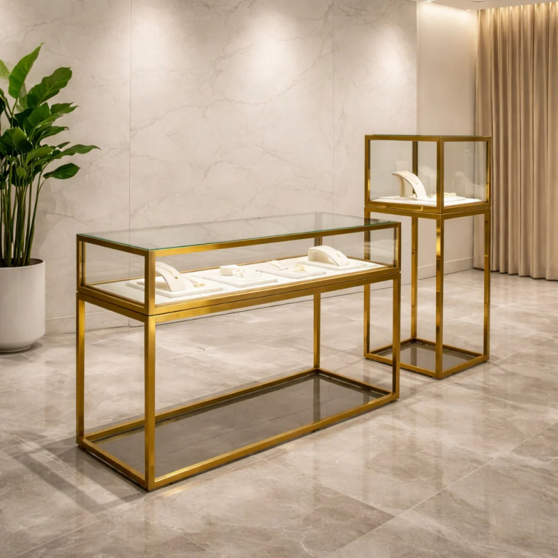 خزانة عرض مجوهرات فاخرة مخصصة  - مراجعة Luxury Watch Boutique وسعره