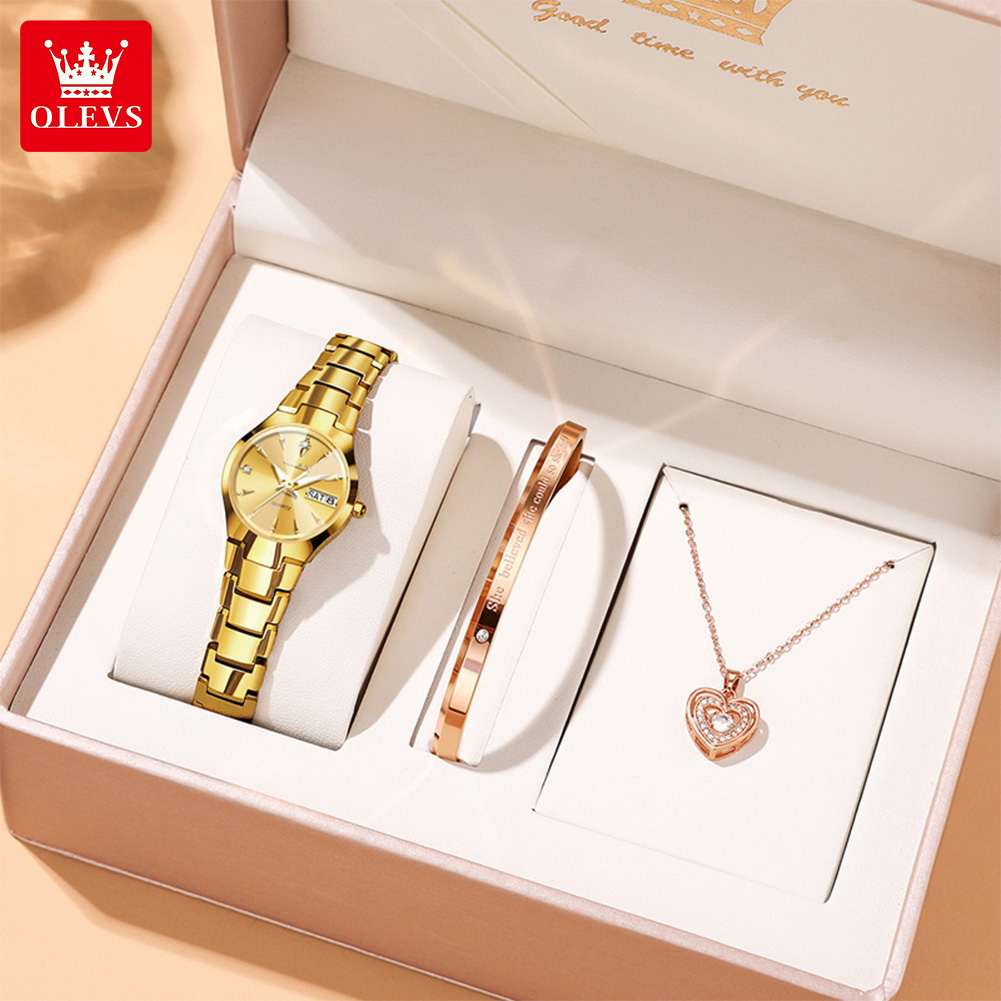 ساعة OLEVS للسيدات 8697 ساعات  - مراجعة Luxury Watch & Jewellery وسعره