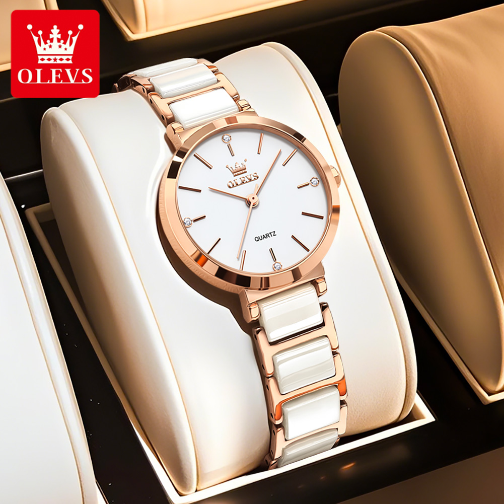 ساعات OLEVS 5877 الأكثر مبيعًا - مراجعة Luxury Watch Protection Film وسعره