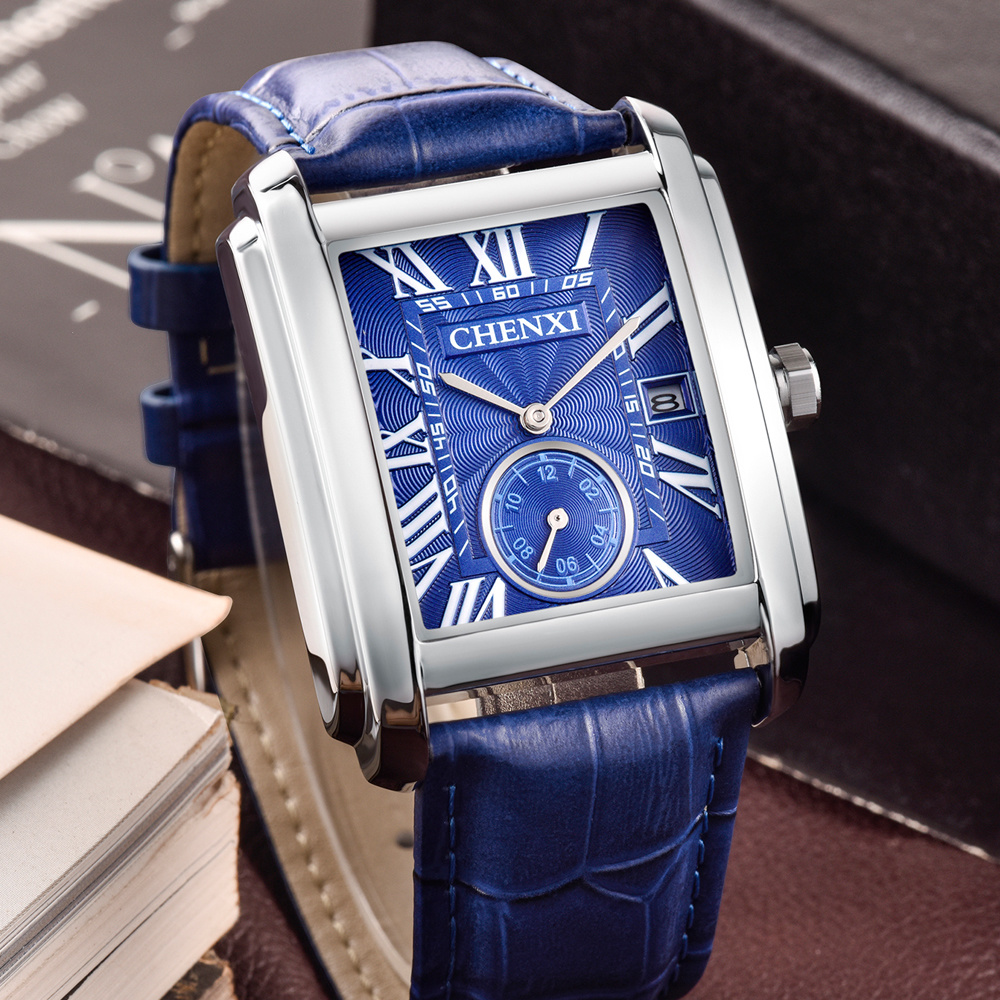 CHENXI 8216 موضة كلاسيكية مربع - مراجعة Luxury Watch Exhibition وسعره