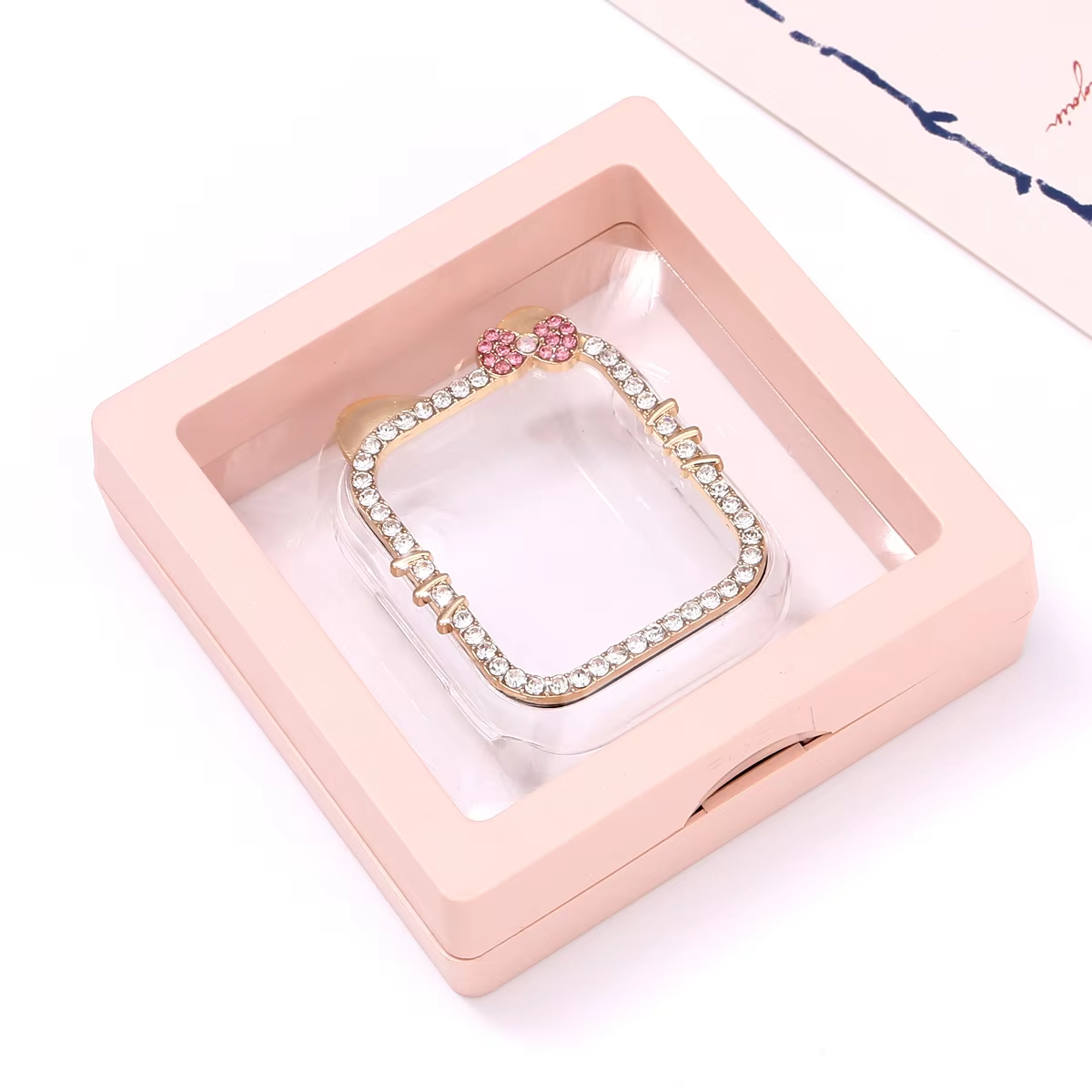 الفاخرة لطيف هريرة القط الماس  - مراجعة Luxury Watch Protection Film وسعره