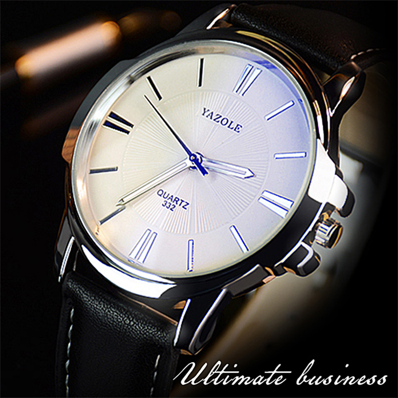 جديد YAZOLE ساعات رجالي العلام - مراجعة Luxury Watch Exhibition وسعره