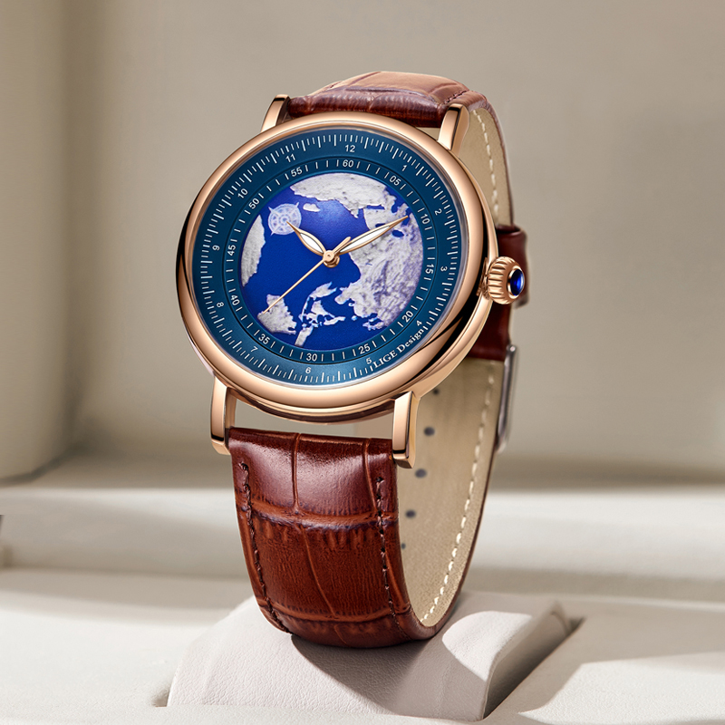 ساعة يد رجالية فاخرة من LIGE 2 - مراجعة Luxury Watch Exhibition وسعره