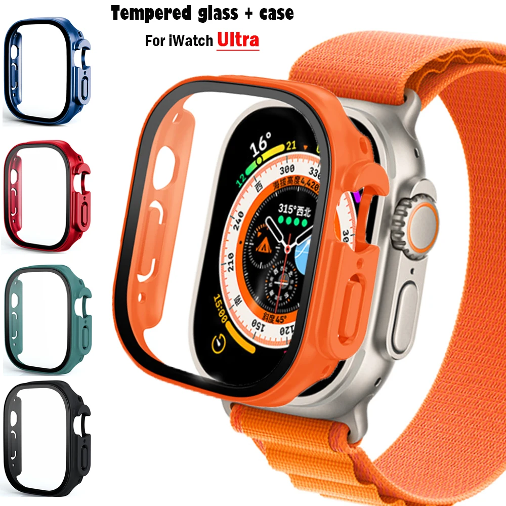 زجاج + حافظة لساعة أبل الترا 4 - مراجعة Luxury Watch Protection Film وسعره